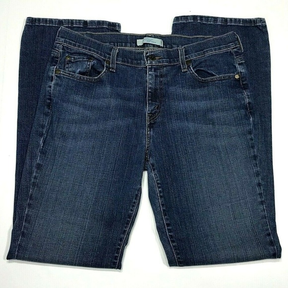 Levi's 14 515 Bootcut Medium Wash Jeans 33x32 GUC - Picture 2 of 8